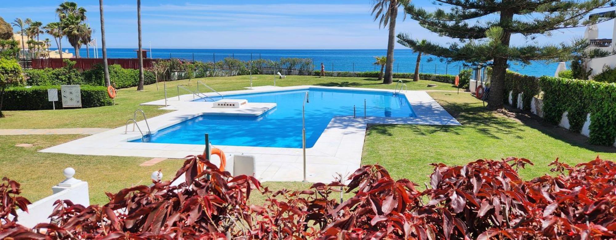 Elena Flat A Little Paradise Right On The Beach Sitio de Calahonda Eksteriør bilde